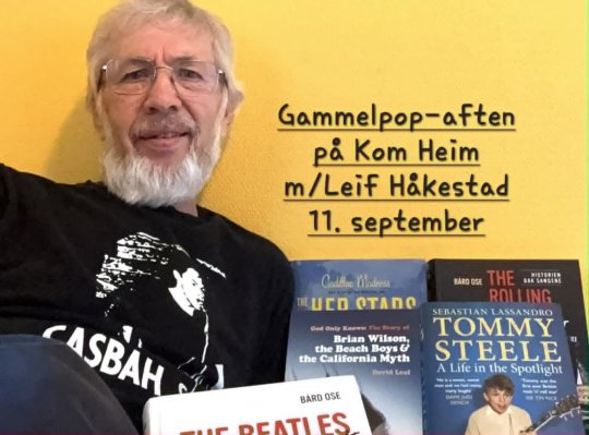 Gammelpop-aften på Kom Heim